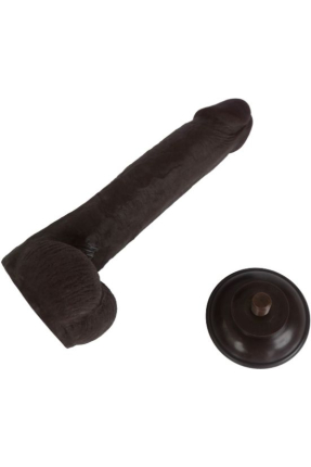 Ultra Gerçekçi 24 cm Brown Kıkırdaklı Dildo