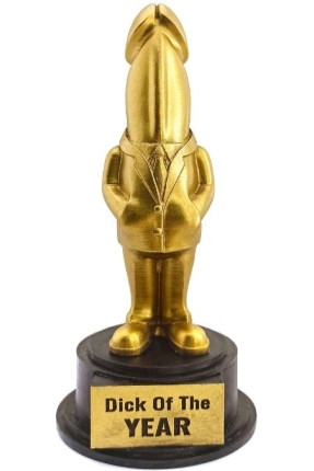 Dick Of The Year – Ödül Heykeli Model 1