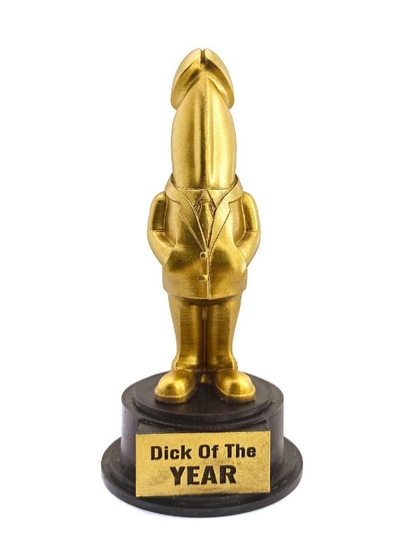 Dick Of The Year – Ödül Heykeli Model 1