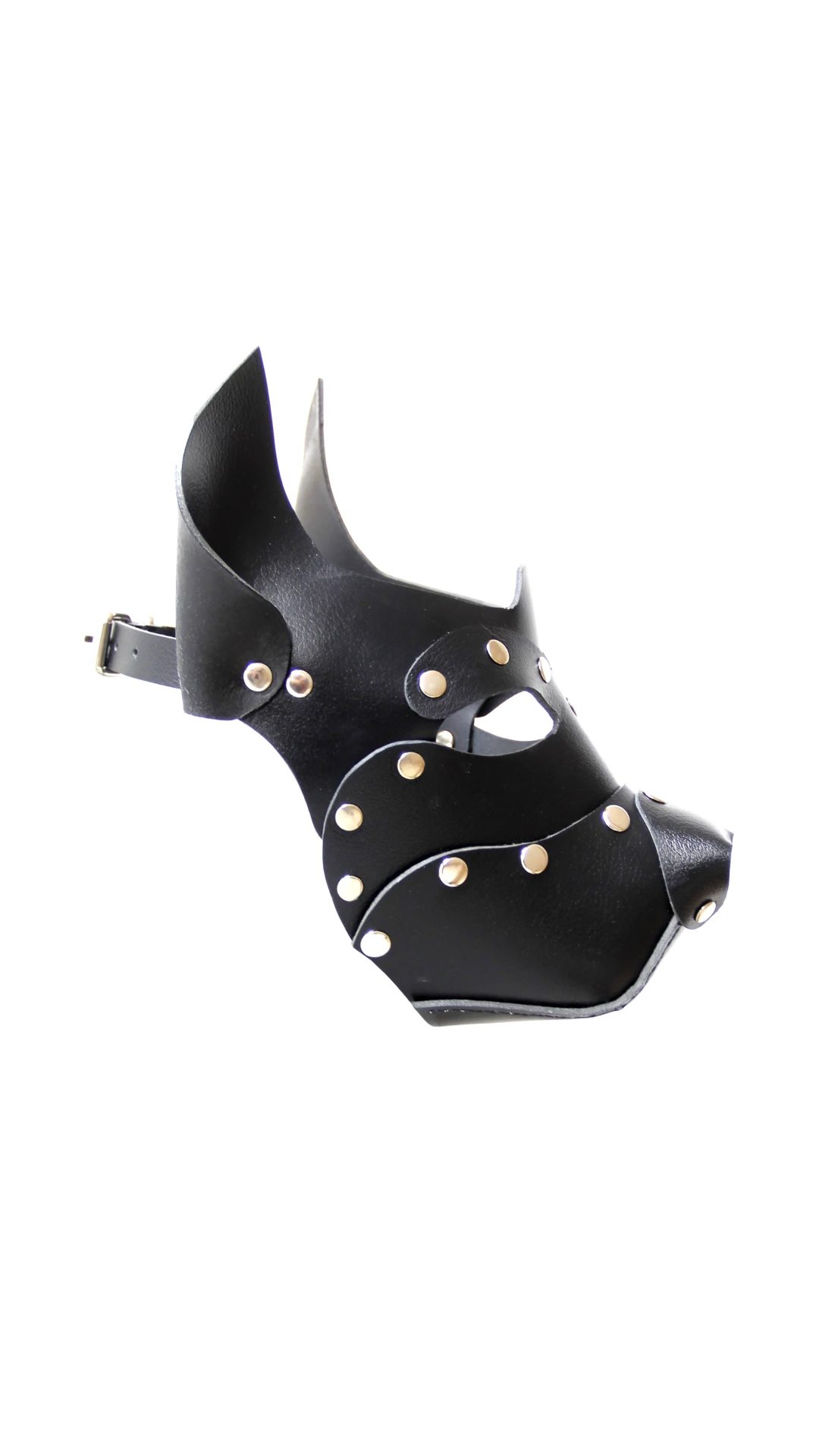 Deri Köpek Maskesi