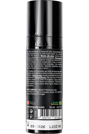 Edible Lubricant Gel 15 ml
