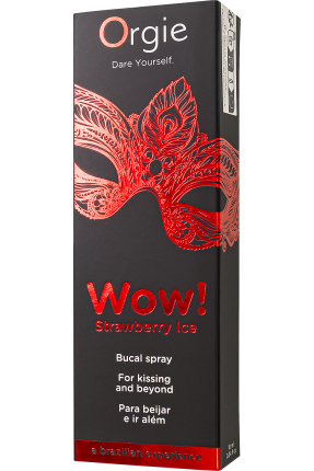 Strawberry & Ice Flavored Oral Sex Spray 10 ml