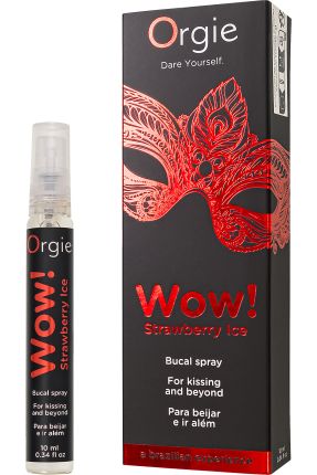 Strawberry & Ice Flavored Oral Sex Spray 10 ml