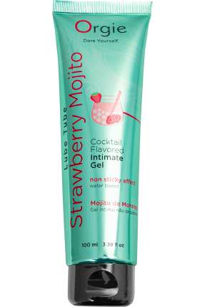 Strawberry Mojito Flavored Lubricant Gel 100 ml