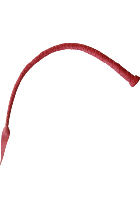 Axis Signal Whip Hakiki Deri Kırbaç, Bordo, 75 cm