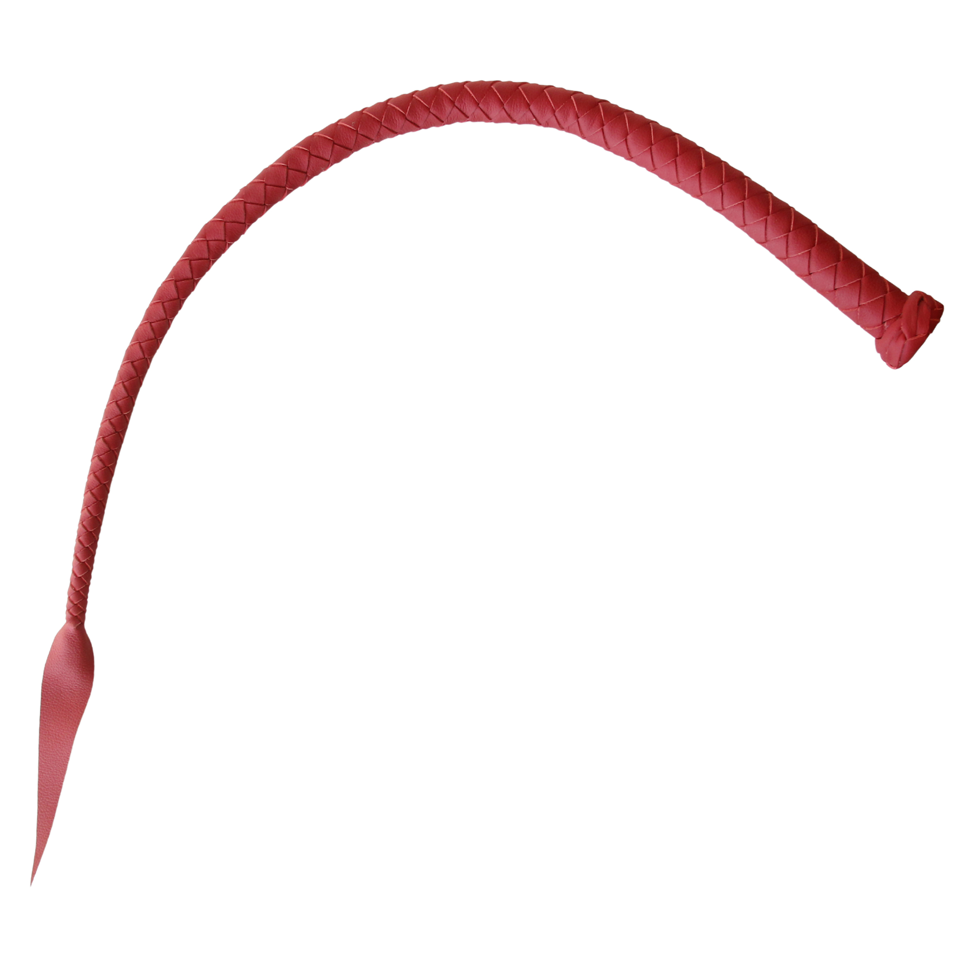 Axis Signal Whip Hakiki Deri Kırbaç, Bordo, 75 cm