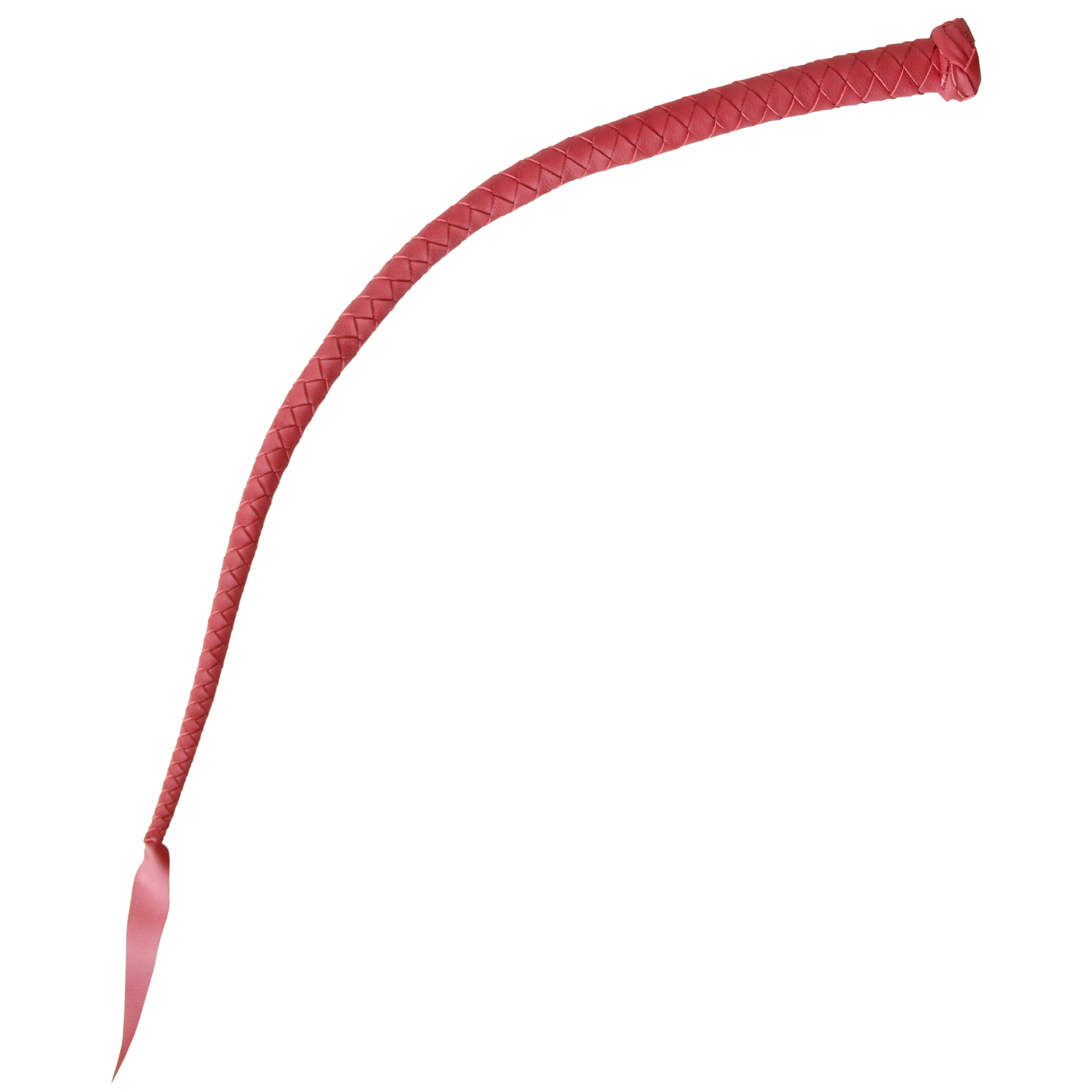 Axis Signal Whip Hakiki Deri Kırbaç, Bordo, 75 cm - Görsel 4