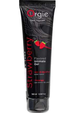 Strawberry Flavored Lubricant Gel 100 ml