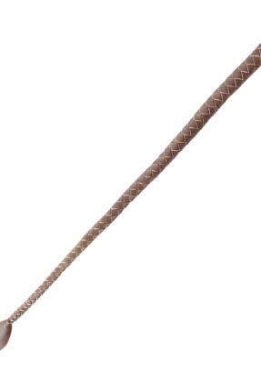 Axis Signal Whip Genuine Leather Whip, Brown, 75 cm