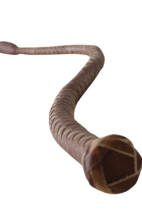 Axis Signal Whip Genuine Leather Whip, Brown, 75 cm