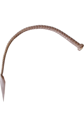 Axis Signal Whip Hakiki Deri Kırbaç, Kahve, 75 cm