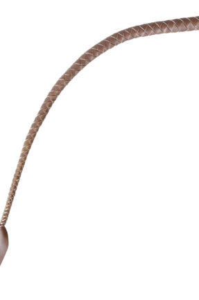 Axis Signal Whip Genuine Leather Whip, Brown, 75 cm