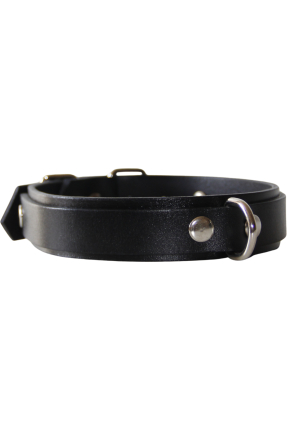 Shibari Eğitimleri, El Yapımı Deri Ürünler, BDSM Ürünleri, Sex Shop 98 Smooth Genuine Leather Choker