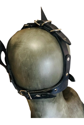 Guard Leather Dog Mask
