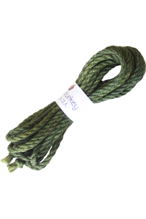 Shibari İpi Yeşil (Profesyonel Seri 6mm / 8mt)