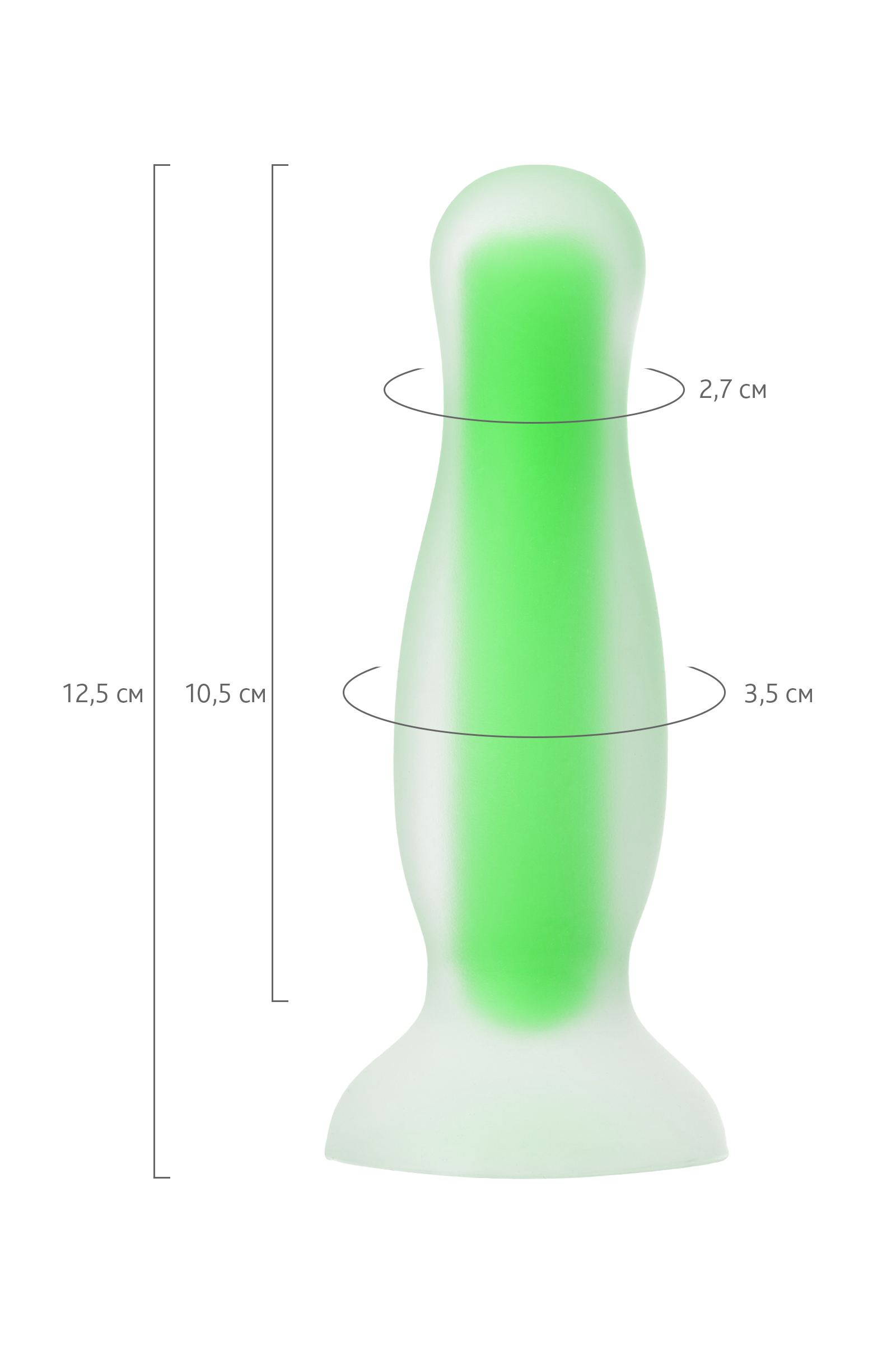 Beyond by Toyfa Mortimer Glow Karanlıkta Parlayan Anal Plug, Silikon, Şeffaf, 12,5 cm 13 Beyond by Toyfa Mortimer Glow Karanlıkta Parlayan Anal Plug, Silikon, Şeffaf, 12,5 cm - Image 19