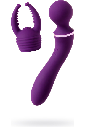 Eromantica Uma çok fonksiyonlu vibratör, silikon, mor, 20 cm