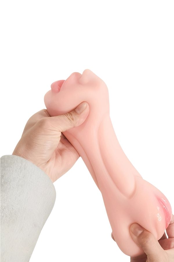 XOXO 3 Girişli Realistik Mastürbatör 550 g – TPE, Açık Ten, Ultra Doğal Doku 6 XOXO 3 Girişli Realistik Mastürbatör 550 g – TPE, Açık Ten, Ultra Doğal Doku - Görsel 12
