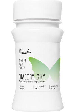 Eromantica Powdery Sky Oyuncak Bakım Tozu, Nane Aromalı, 40 g
