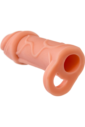 XLover by TOYFA Penis Sleeve – Size Enhancer, TPE, Skin Tone, 16 cm