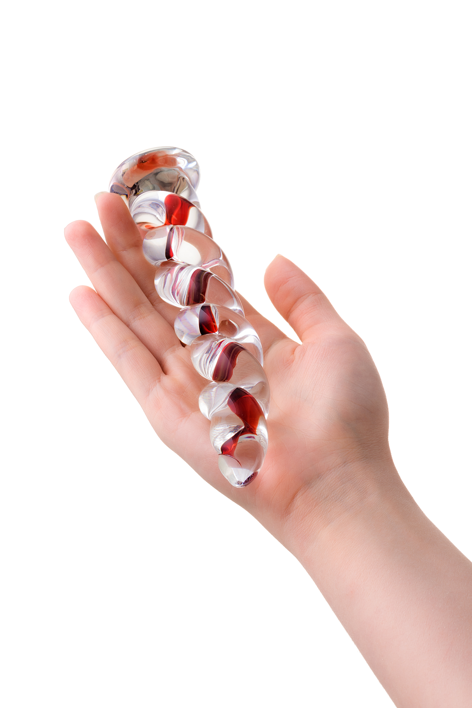 Sexus Glass, Glass Dildo, 18 cm 4 18cm
