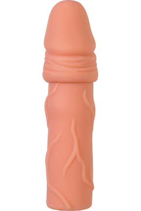 XLover by TOYFA Penis Sleeve – Size Enhancer, TPE, Skin Tone, 16 cm