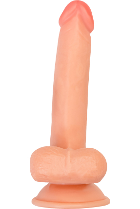 My Babe My Priceless Kıkırdaklı Gerçekçi Dildo – TPE, Ten Rengi, 18 cm