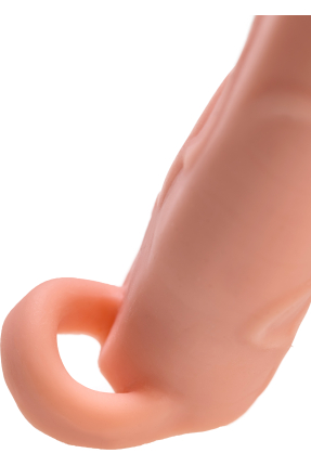 XLover by TOYFA Penis Sleeve – Size Enhancer, TPE, Skin Tone, 19 cm