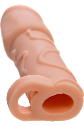 Penis Kılıfı – Boyut Artırıcı, TPE, Ten Rengi, 16 cm