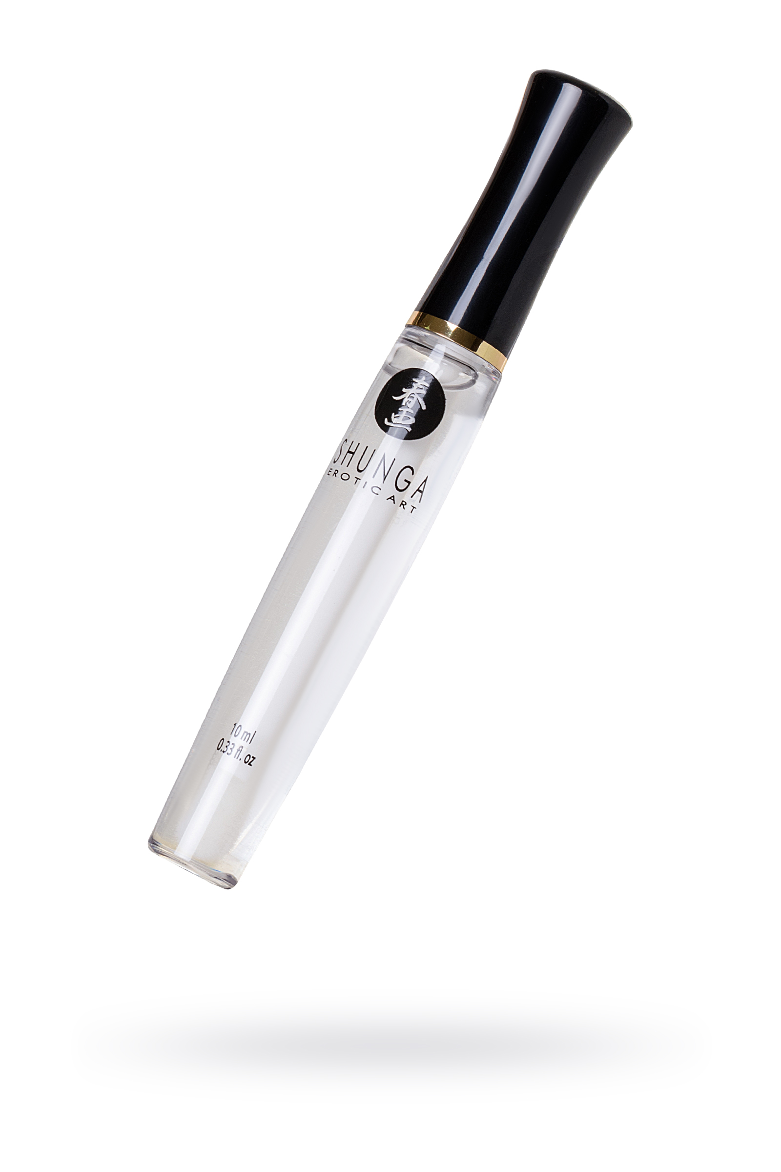 Shunga "İlahi Zevk" dudak parlatıcısı, buzlu ateş etkisi, çilek ve şampanya, 10 ml 1 Shunga "Divine Delight" lip gloss