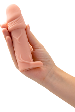 XLover by TOYFA Penis Sleeve – Size Enhancer, TPE, Skin Tone, 16 cm
