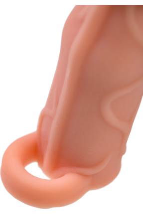 XLover by TOYFA Penis Sleeve – Size Enhancer, TPE, Skin Tone, 16 cm
