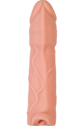 XLover by TOYFA Penis Sleeve – Size Enhancer, TPE, Skin Tone, 19 cm