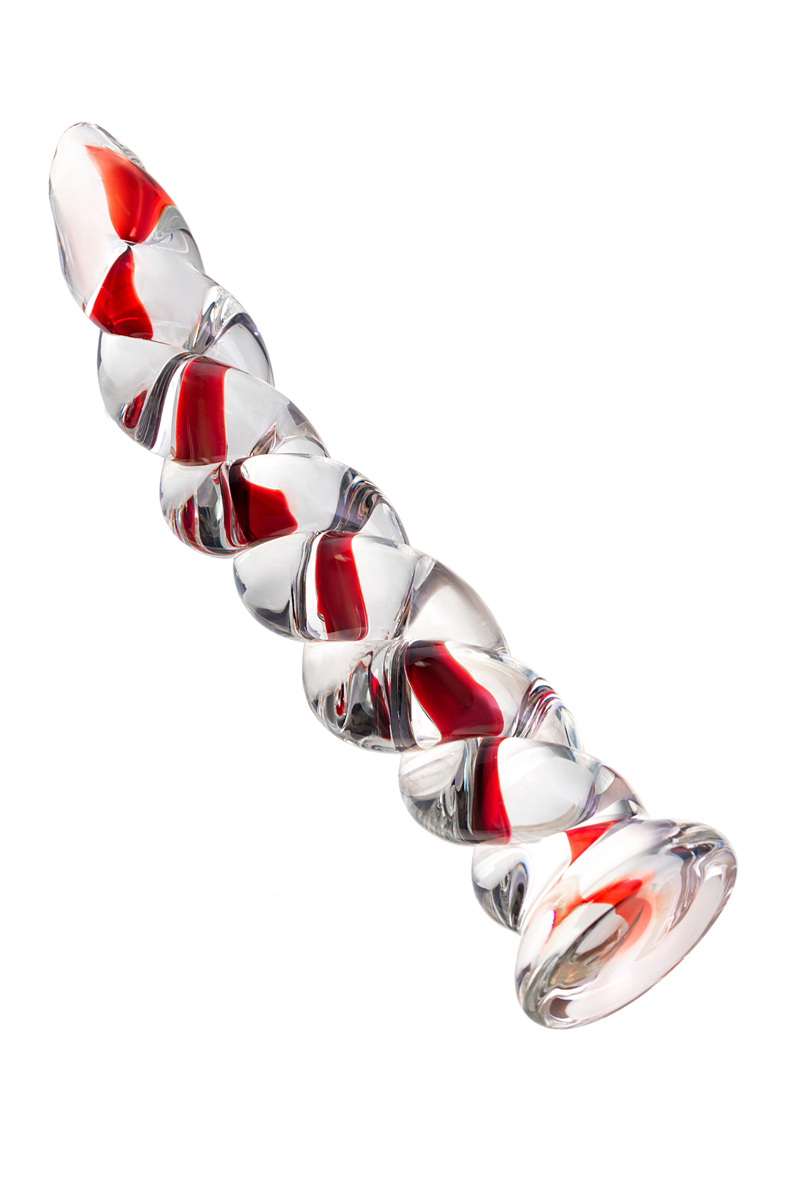 Sexus Glass, Glass Dildo, 18 cm 3 transparent
