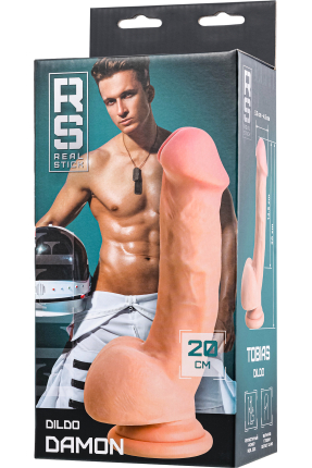 Elite Damon gerçekçi Yapay penis, 20 cm