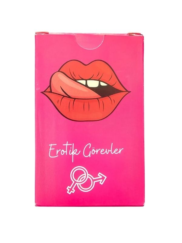 50 Parça Erotik Görev Kartları – Çiftler İçin Özel Oyun Seti 1 50 Pieces Erotic Task Cards – Special Game Set for Couples