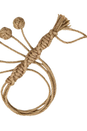 Shibari Eğitimleri, El Yapımı Deri Ürünler, BDSM Ürünleri, Sex Shop 78 Jute Monkey Fist Flogger
