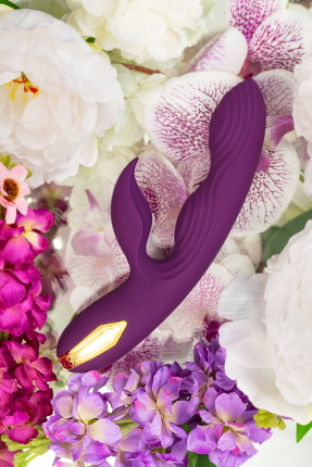 L'Eroina Octar Çift Motorlu Rabbit Vibratör - 24,5 cm