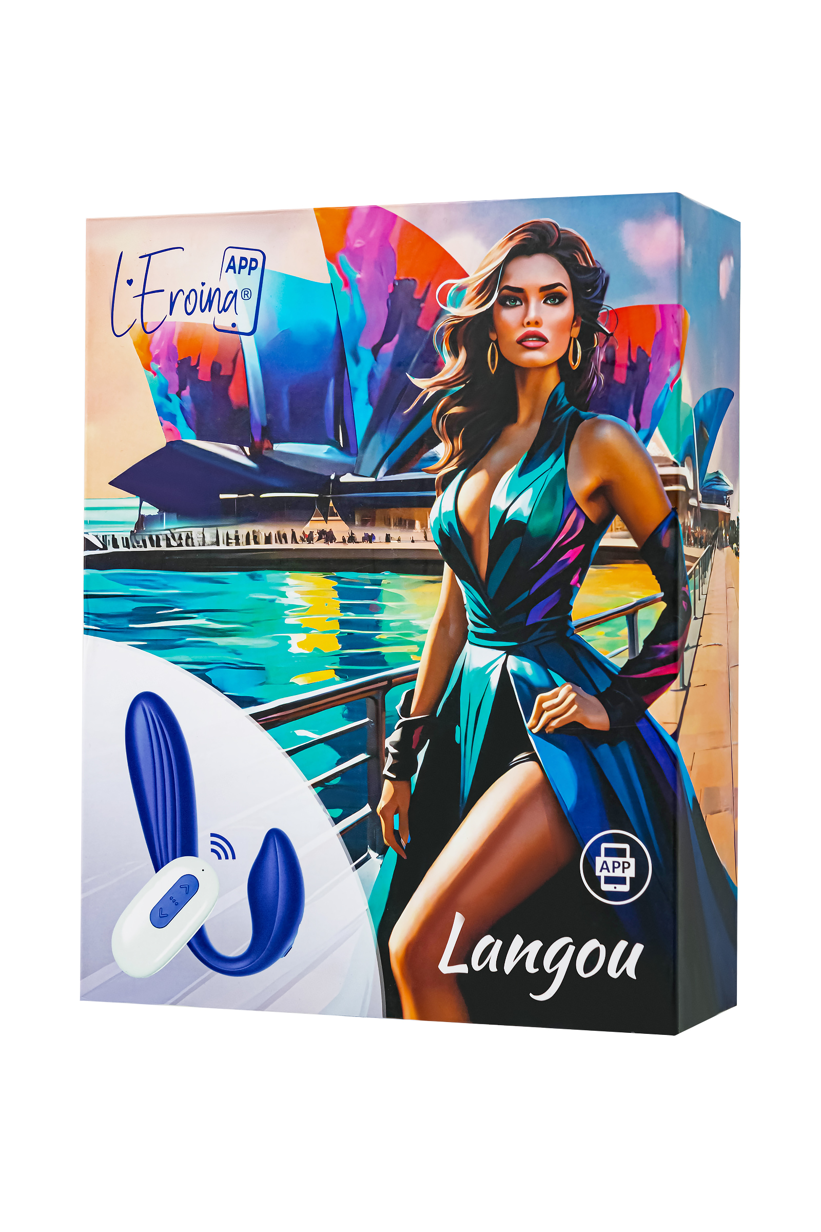L'Eroina APP Langou Uygulama ve Kumanda Kontrollü Çiftlere Özel Vibratör