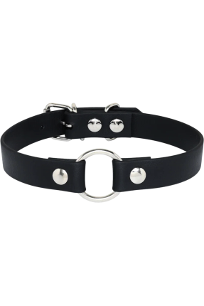 O Ring Hakiki Deri Choker
