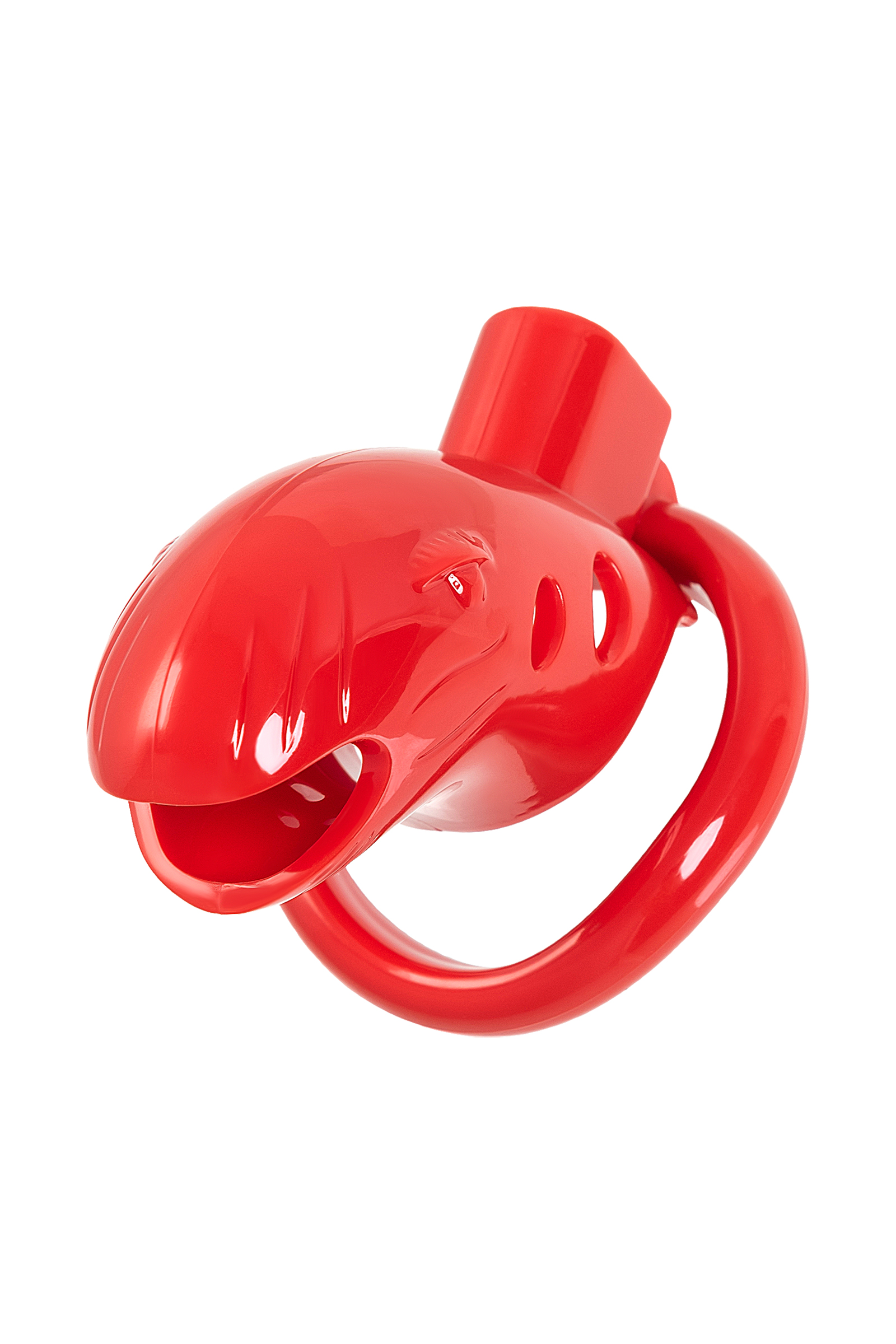 Black&Red Penis Kafesi, 10 cm 2 ABS plastik