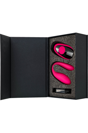 eroTEQ Prawno Çiftlere Özel Kumandalı Vibratör – 18 cm