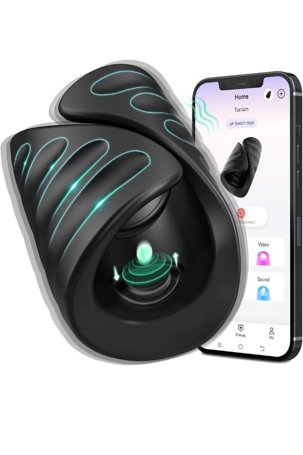 APP Kontrollü Akıllı Penis Mastürbatörü 1 APP Kontrollü Akıllı Erkek Mastürbatörü – Bluetooth Bağlantılı
