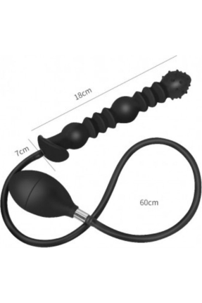 Şişirilebilir Anal Plug Seti – Pompalı Hava Basınçlı