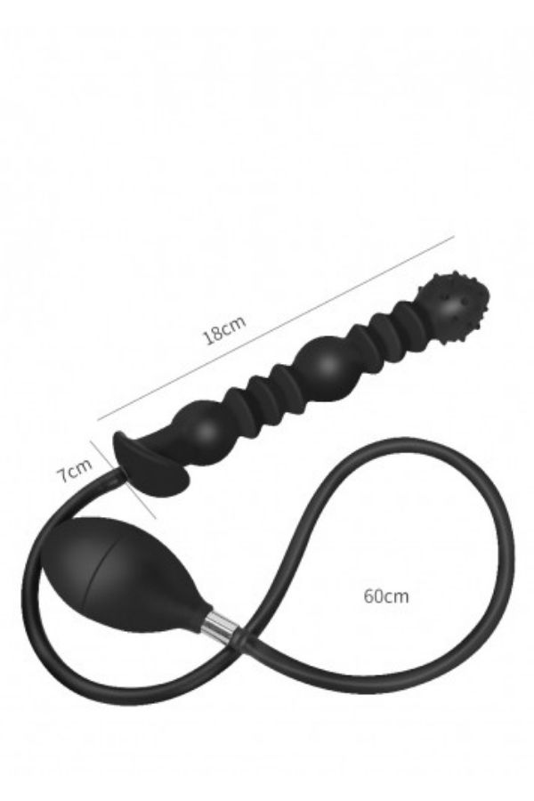 Şişirilebilir Anal Plug Seti – Pompalı Hava Basınçlı 4 Şişirilebilir Anal Plug Seti – Pompalı Hava Basınçlı - Görsel 4