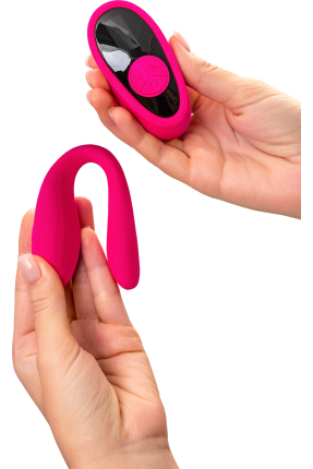 eroTEQ Prawno Çiftlere Özel Kumandalı Vibratör – 18 cm