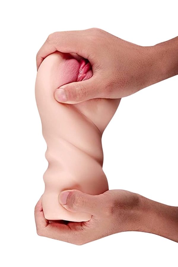 XOXO 2 Girişli Realistik Mastürbatör 700 g – TPE, Ten (Flesh), 17,5 cm, 700 g 6 17.5 cm