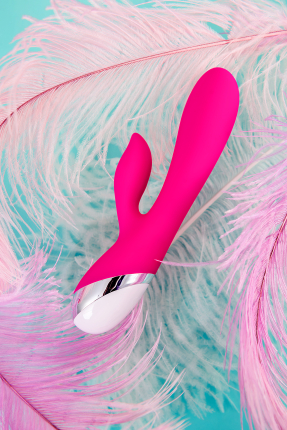 Shibari Eğitimleri, El Yapımı Deri Ürünler, BDSM Ürünleri, Sex Shop 186 L’Eroina Lia Rabbit Vibratör, 19 cm