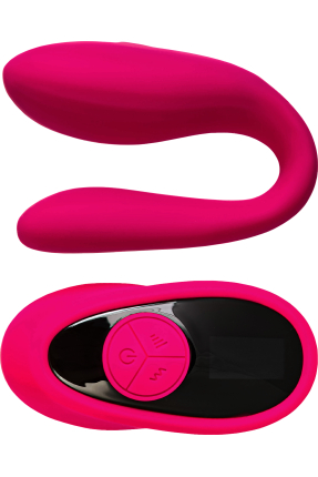 eroTEQ Prawno Çiftlere Özel Kumandalı Vibratör – 18 cm