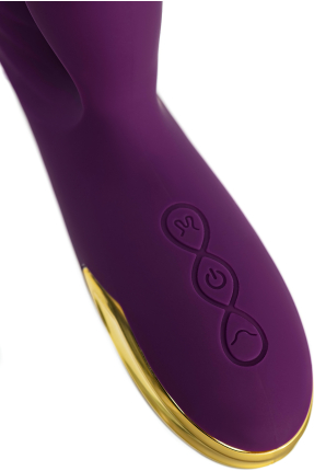L'Eroina Octar Çift Motorlu Rabbit Vibratör - 24,5 cm